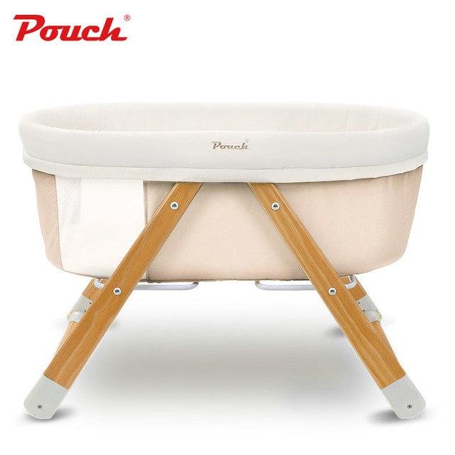 POUCH Portable Baby Bed Foldable Baby Crib Pine baby rocking cradle EPICA Ecommerce