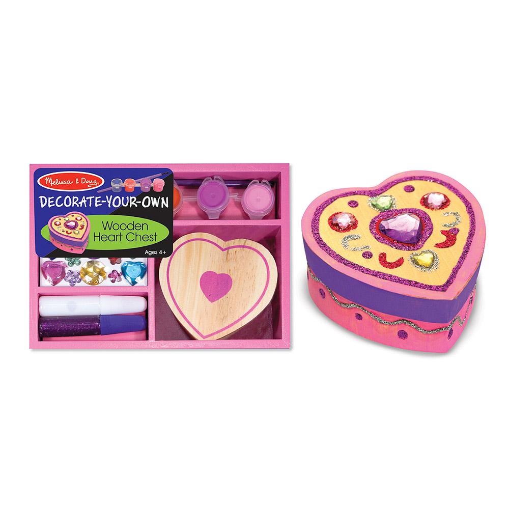 caja para pintar   corazon