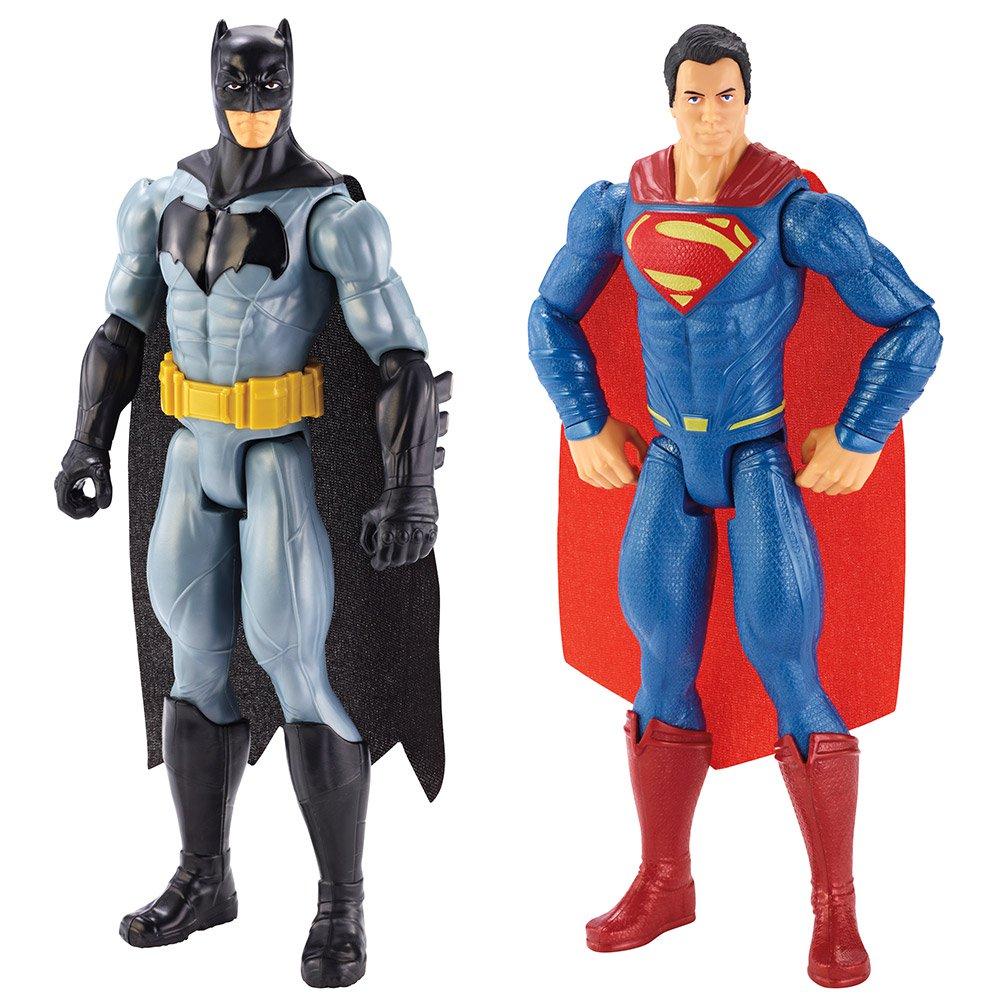 bvs figuras 12  batman y superman 2 pack