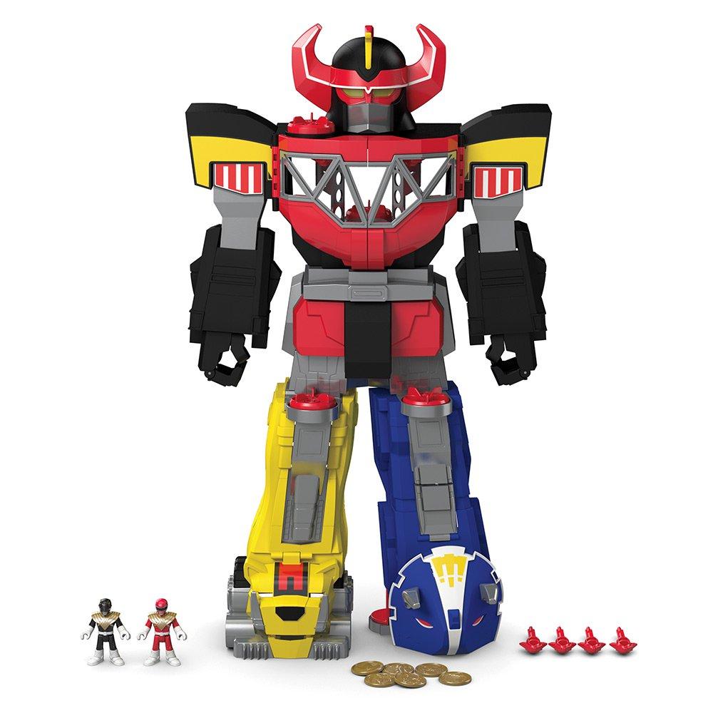 fisher price imaginext megazord transformador