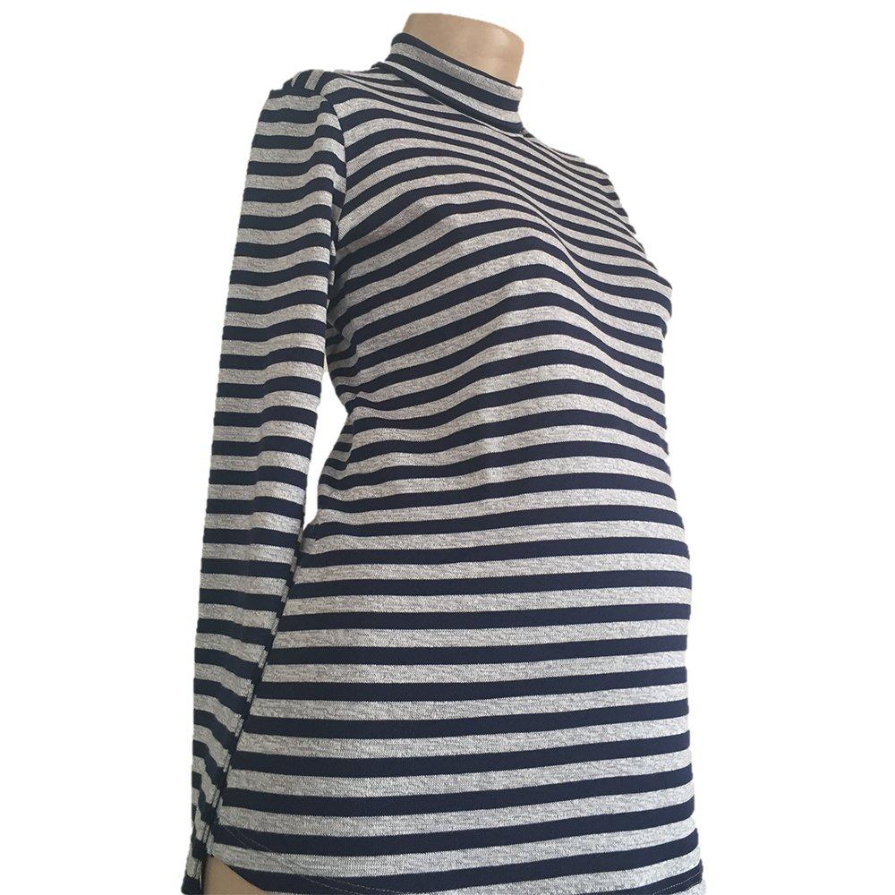 buzo lanilla cuello alto gris azul 8