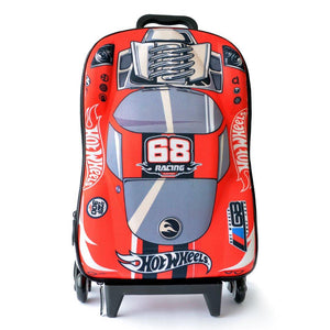 maleta carro con tres ruedas   hot wheels