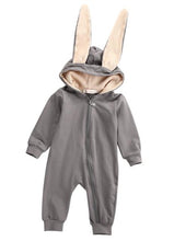 Load image into Gallery viewer, Ear gray rabbit  Romper Jumpsuit