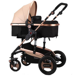 Lightweight Baby Stroller Newborn Pram Sit Lay Baby Carriage Umbrella Cart Fold Portable Traveling Stroller Can Take to Plane