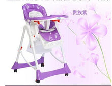Load image into Gallery viewer, Feeding Baby Chair Baby Highchair Adjustable and Foldable Children Eatting Dinner Chair High Height Adjustable