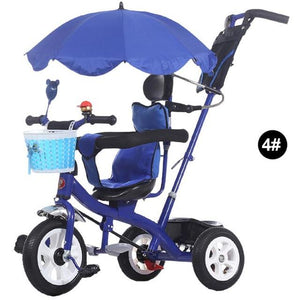 Inflatable 3 Wheel Baby Stroller Baby Bicycle Child Bicycle Baby Trolley Tricycles For Children Baby Pushchair Tricycle Stroller