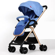 Load image into Gallery viewer, High Landscape Baby Strollers 5.9kg Light Portable Baby Car Newborn Baby Carriage Fold Pram Umbrella Cart,Poussette,Kinderwagen