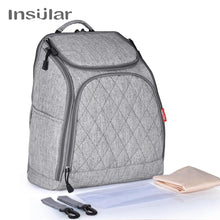 Load image into Gallery viewer, INSULAR Mother Tote Bag Baby Nappy Changing Bags Large Capacity Maternity Mummy Diaper Backpack Baby Stroller Bag