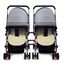 Load image into Gallery viewer, Splittable Twins Baby Stroller