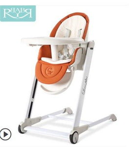High Quality Export Aluminium Frame Baby Feeding Chair Food Tray Included Booster Newborn Seat Can Sleep baby high chair
