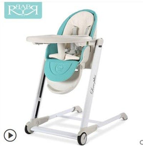 High Quality Export Aluminium Frame Baby Feeding Chair Food Tray Included Booster Newborn Seat Can Sleep baby high chair