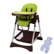 Load image into Gallery viewer, New Simple Portable Baby Feeding Chair With Safty Belt 57*82*110cm Plastic Baby High Chair Adjustable Anti-Slip Highchair