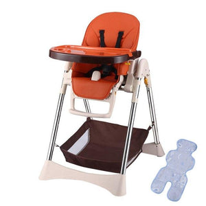 New Simple Portable Baby Feeding Chair With Safty Belt 57*82*110cm Plastic Baby High Chair Adjustable Anti-Slip Highchair