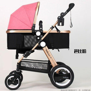Luxury Baby Stroller Lightweight Baby Carriage Strollers Kids Pram Traval Pushchair For 6-36 Months, Kinderwagen, bebek arabasi