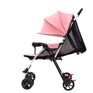 New Summer Super Breathable Baby Stroller Urltra-Light Portable Folding Baby Prams Pushchair Can Sit & Lie Infant Umbrella Cart