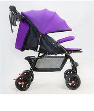 Load image into Gallery viewer, Four-Wheel Baby Stroller Folding Light Portable Baby Carriage carrinho High Landscape Sit &amp; Lie Baby Pram Pushchair Bebek Arabas