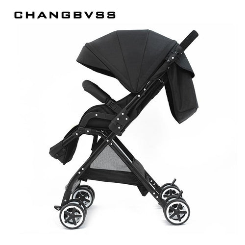 New Arrival!! High Landscape Baby Stroller Folding Can Sit Lie Pram Ultra-light Portable on the Airplane Baby Carriages carrinho