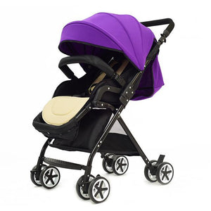 New Arrival!! High Landscape Baby Stroller Folding Can Sit Lie Pram Ultra-light Portable on the Airplane Baby Carriages carrinho