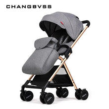 Load image into Gallery viewer, Lightweight Baby Strollers poussette Folding Prams For Newborn Portable Baby Pushchair bebek arabasi Children Carriage Buggy