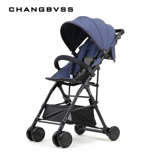 New High Landscape Baby Stroller Portable Folding Can Sit Super Light Baby Umbrella Carriage Travel Prams Kinderwagen carrinho