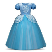Load image into Gallery viewer, Princess Fancy Dresses Girls Cartoon Cosplay Costume Children Kids Halloween Birthday Party Dresses Fantasy Menina Clothing