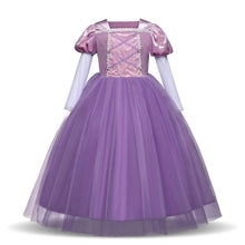 Load image into Gallery viewer, Princess Fancy Dresses Girls Cartoon Cosplay Costume Children Kids Halloween Birthday Party Dresses Fantasy Menina Clothing