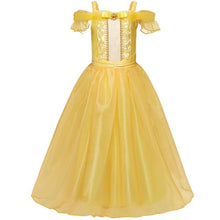 Load image into Gallery viewer, Princess Fancy Dresses Girls Cartoon Cosplay Costume Children Kids Halloween Birthday Party Dresses Fantasy Menina Clothing