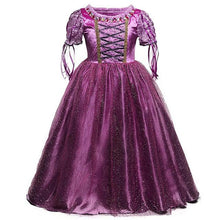 Load image into Gallery viewer, Princess Fancy Dresses Girls Cartoon Cosplay Costume Children Kids Halloween Birthday Party Dresses Fantasy Menina Clothing
