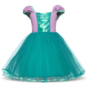 Princess Cosplay Costume Sofia Dress Children Party Prom Gown Kids Tutu Ball Gowns For Halloween Christmas Outfits Girl Dress Up