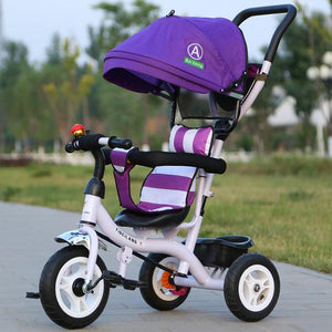 children tricycle and stroller
