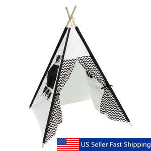 Indian Play Tent Teepee Children Playhouse