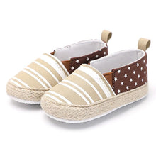 Load image into Gallery viewer, Baby Boy Girl Stripe Stars Stitch Casual Shoes