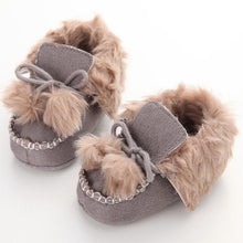 Load image into Gallery viewer, Winter Soft Cotton Baby First Walker Baby Shoes Boy Toddler Keep Warm Thick Shoes Newborn Baby Shoes Infant Shoes