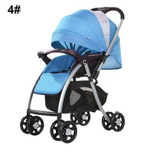 Load image into Gallery viewer, High View Baby Stroller Pram High Landscape Baby Stroller Baby Can Sit And Lie Taga Bike Stroller Foldable Baby Throne Carrinho