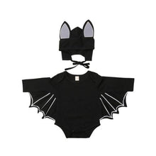 Load image into Gallery viewer, Halloween Costume Newborn Baby Boy Clothing Bodysuit Long Sleeve Wing Jumpsuit Hat 2pcs Cute Clothes Baby Boys 0-18M